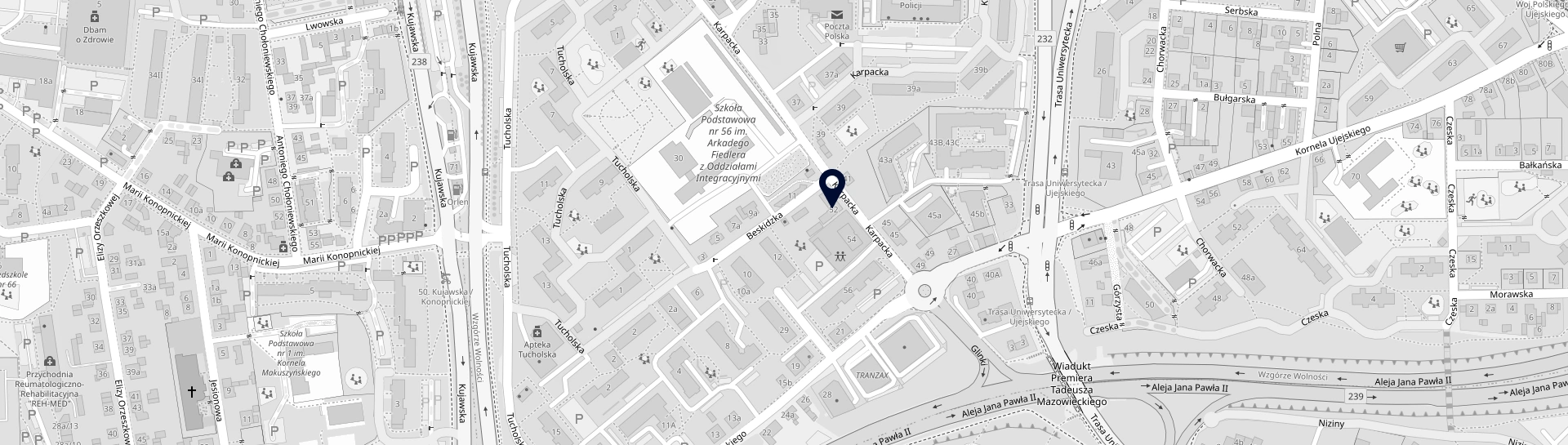 Mapa lokalizacji firmy